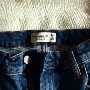 Abercrombie & Fitch Dark Blue Denim